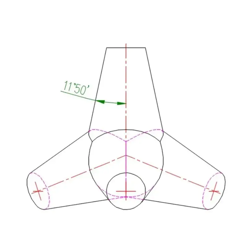 Tetrapod formsättning/form
